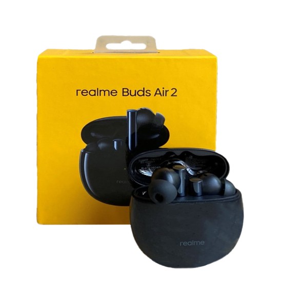 REALME BUDS AIR 2 WIRELESS BLUETOOTH CLOSER BLACK.